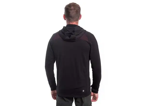 Sensor Coolmax Thermo Herrenjacke schwarz/Port Red