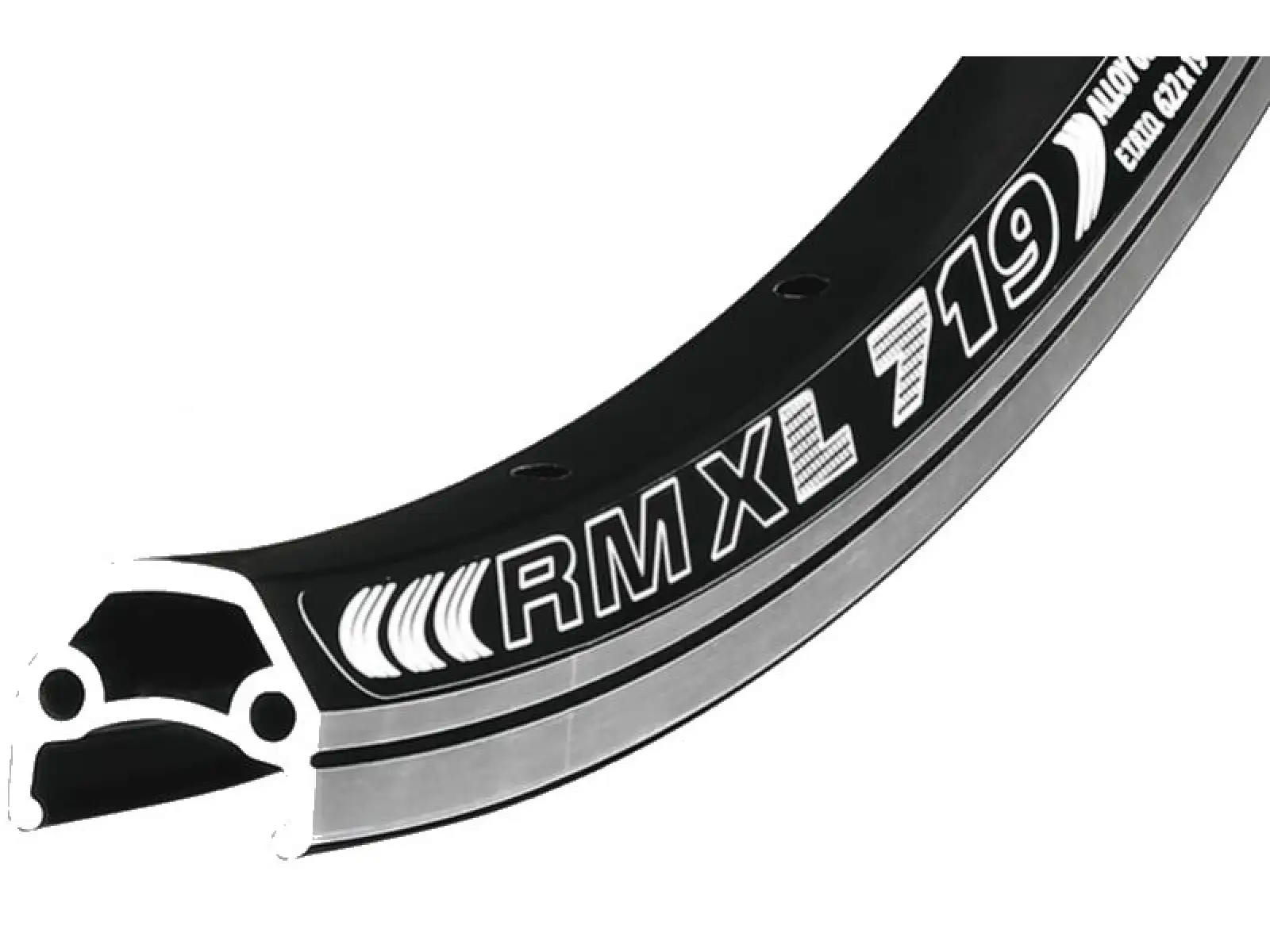 Remerx Dragon Line 719 Felge 27,5" Trekking V-break schwarz
