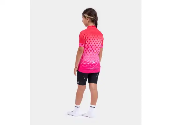 Alé Kinder Bubble Kinder Kurzarmtrikot Erdbeere