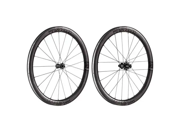 Vision Metron 45 SL Disc Straßenrad Laufräder mit Speichen in Nussbaum Sram XDR
