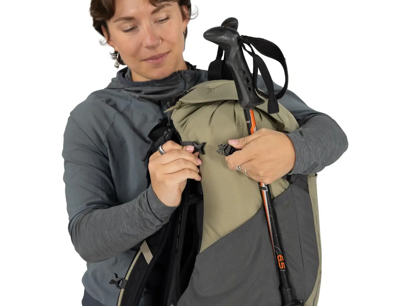 Osprey Hikelite Rucksack 32 l Tungsten/Yellow