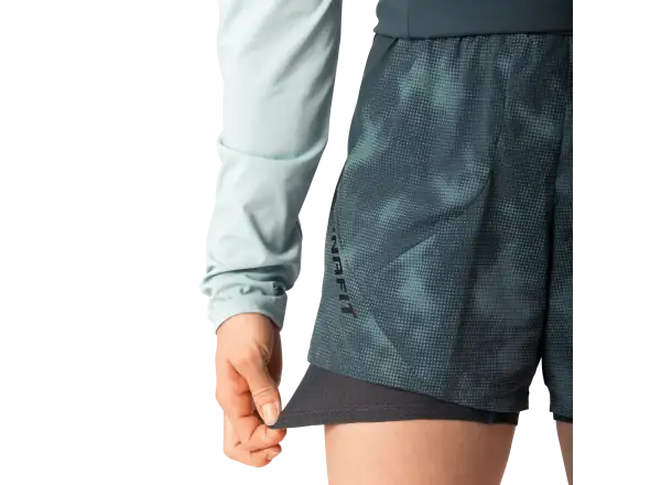 Dynafit Trail Reflective 2in1 Damen Laufshorts Cinder