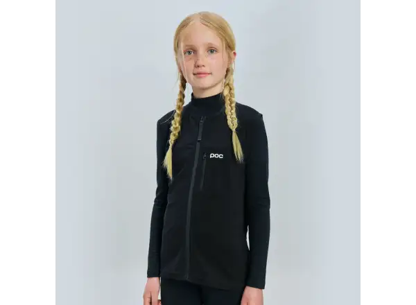 POC VPD Air Vest Kinder Schutzweste Uranschwarz