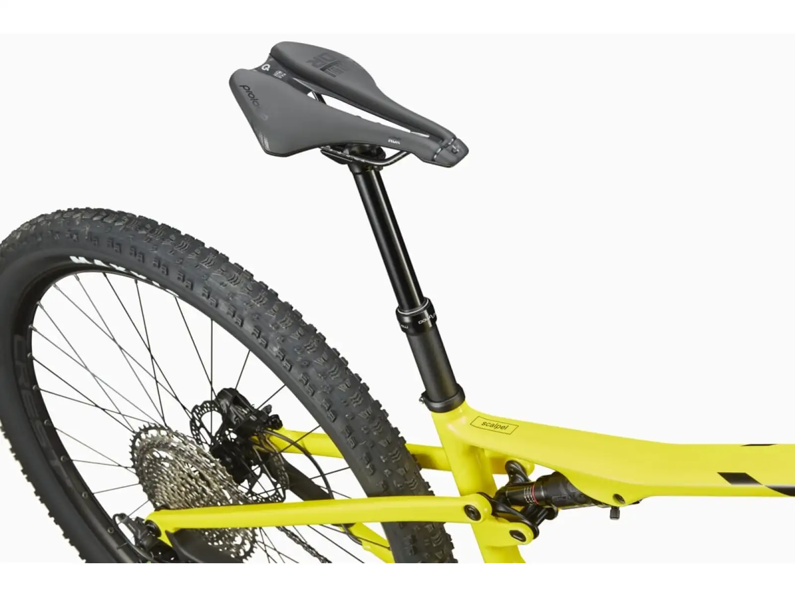 Cannondale Scalpel Carbon 4 Mountainbike Race Yellow.