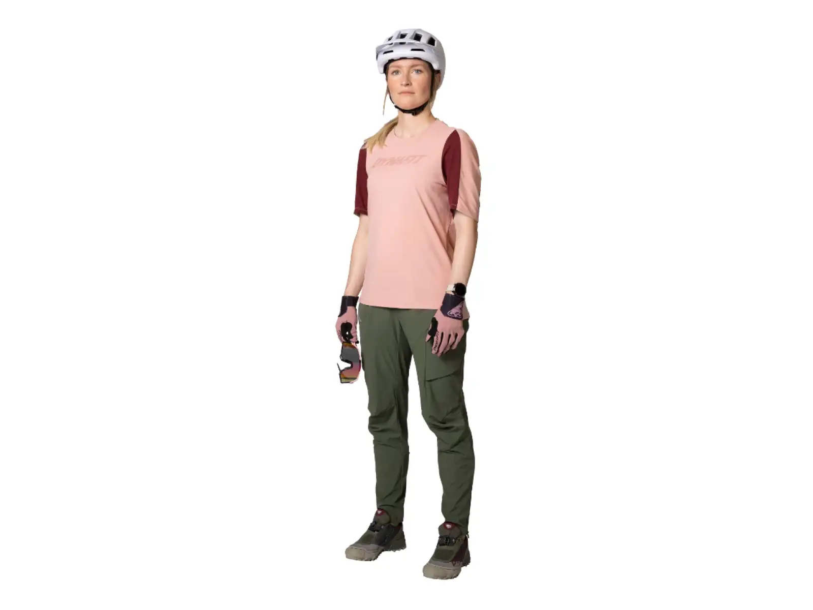 Dynafit Ride Damen Kurzarmtrikot Blassrosa