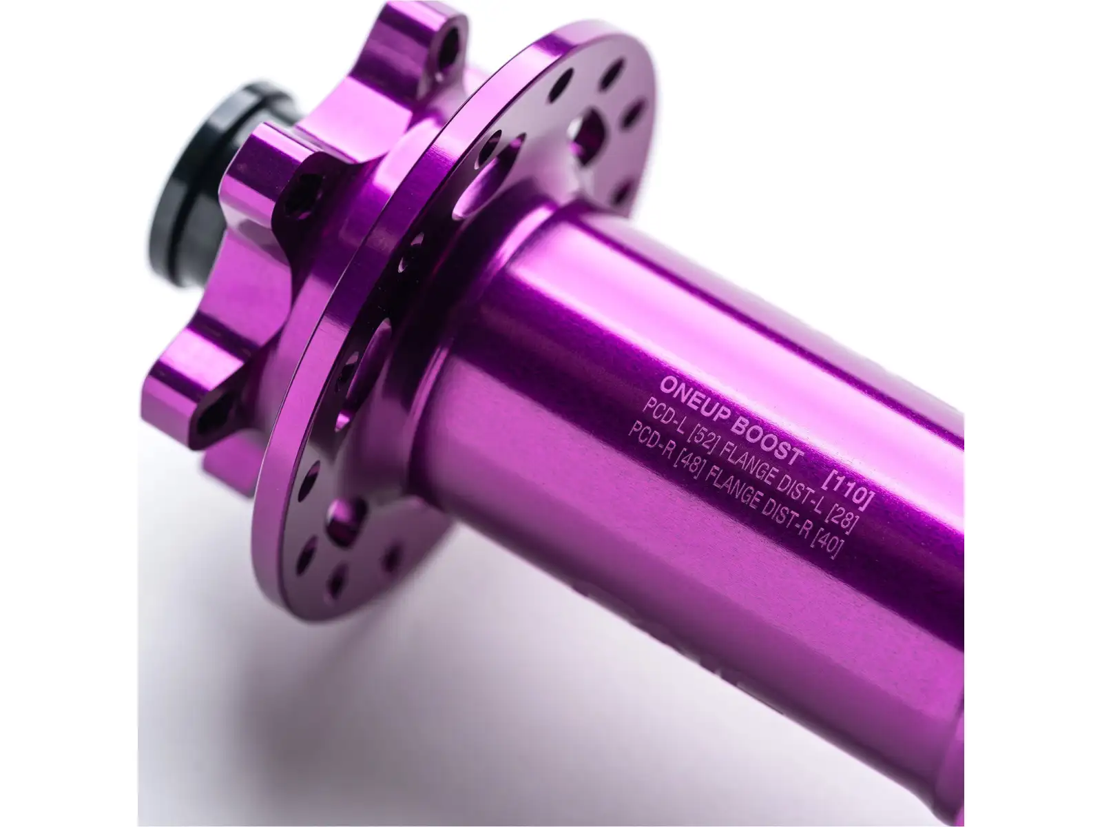 OneUp Vorderradnabe 110x15 32 Löcher violett