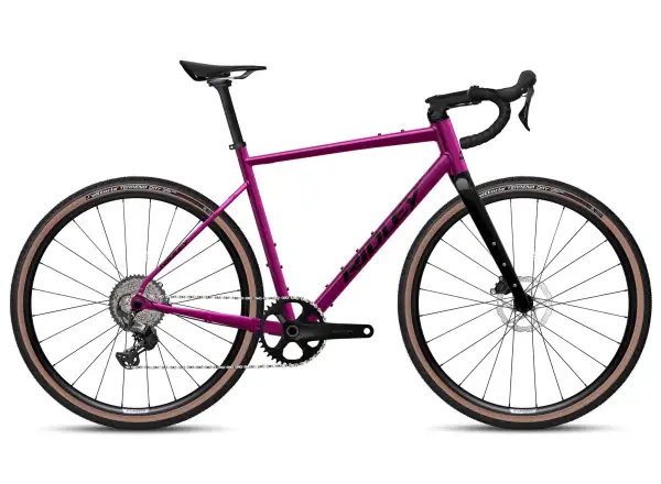 Ridley Kanzo Adventure Alu GRX600 gravel kolo Jazzberry Jam Metallic/Black