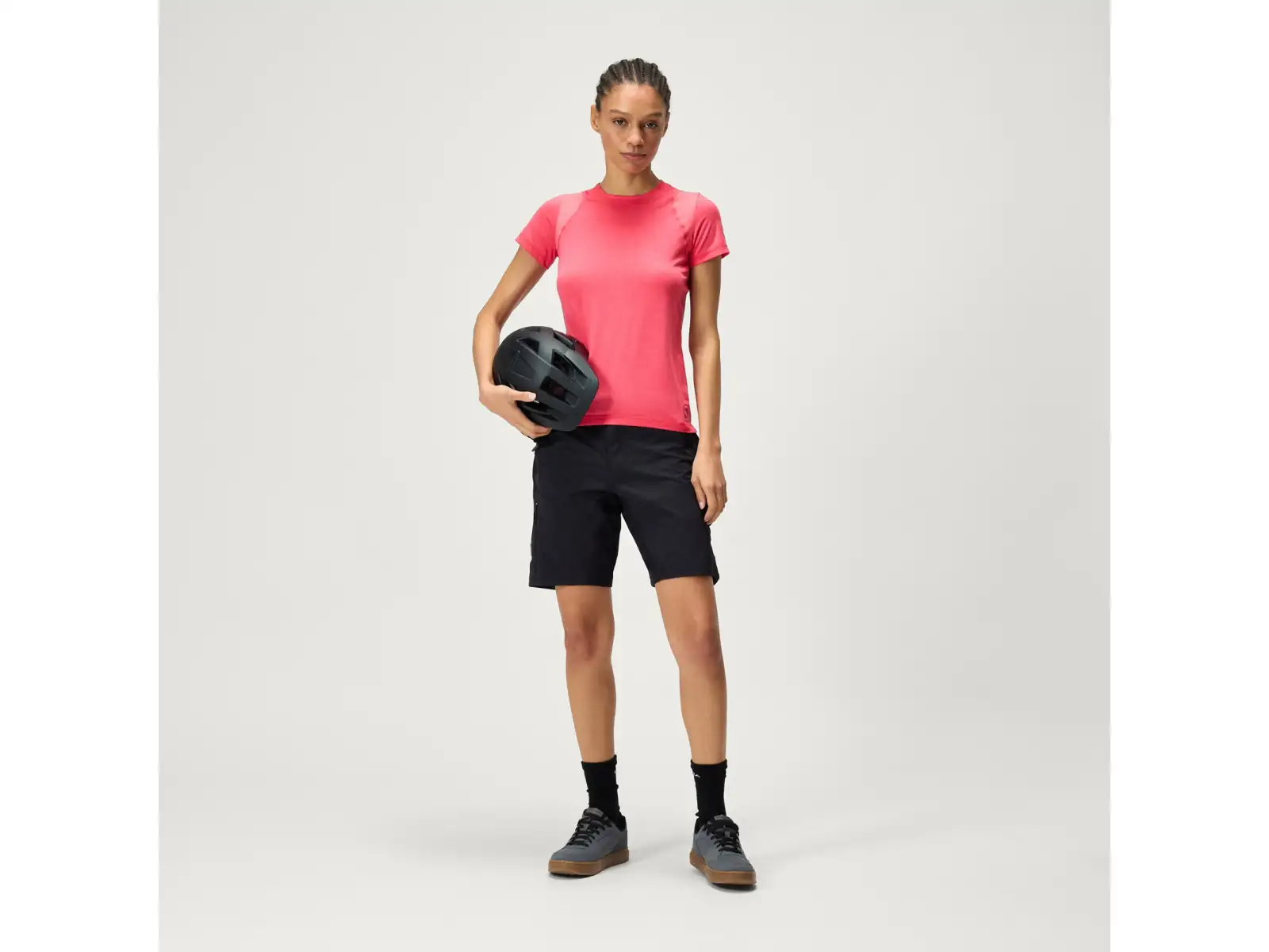Endura SingleTrack Damen Kurzarmshirt punch pink