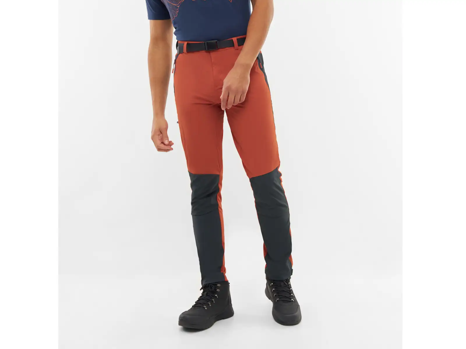 Viking Sequoia Herrenhose orange/navy