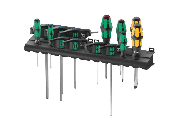 Wera Bicycle Big Pack 1 Fahrrad-Schraubendreher-Set 14 Stk mit Haltern