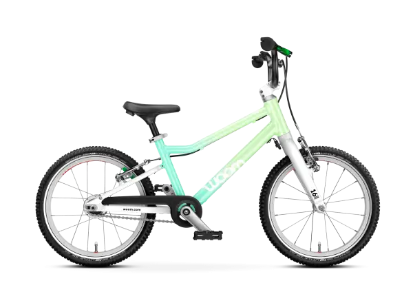 Woom GO 3 Automagic Kinderfahrrad 16 Spearmint Crush Limited