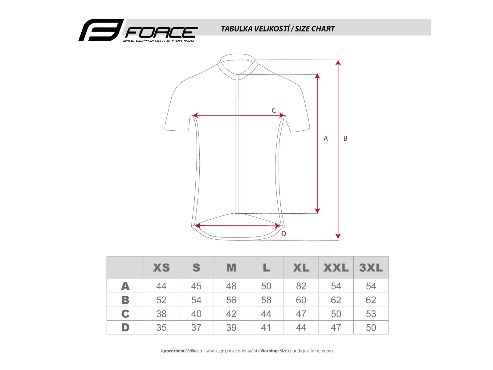 Force Art Herren-Trikot kurze Ärmel Black/White