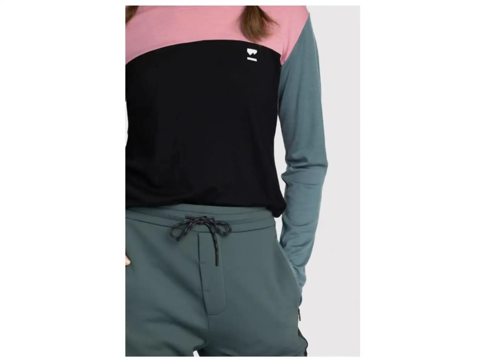 Mons Royale Decade Pants Damenhose Burnt Sage/Schwarz