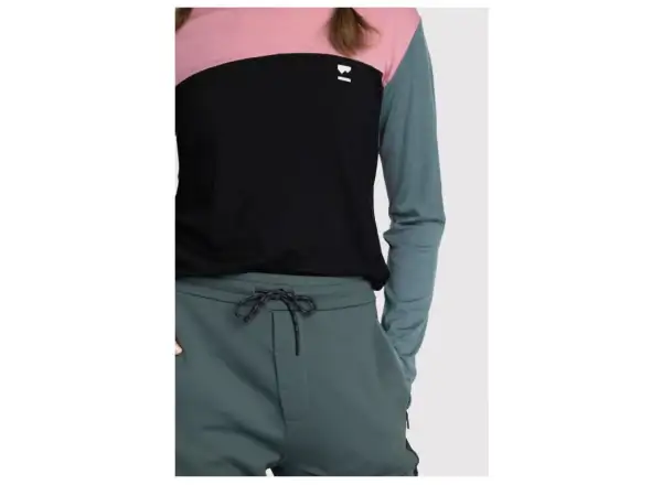 Mons Royale Decade Pants Damenhose Burnt Sage/Schwarz