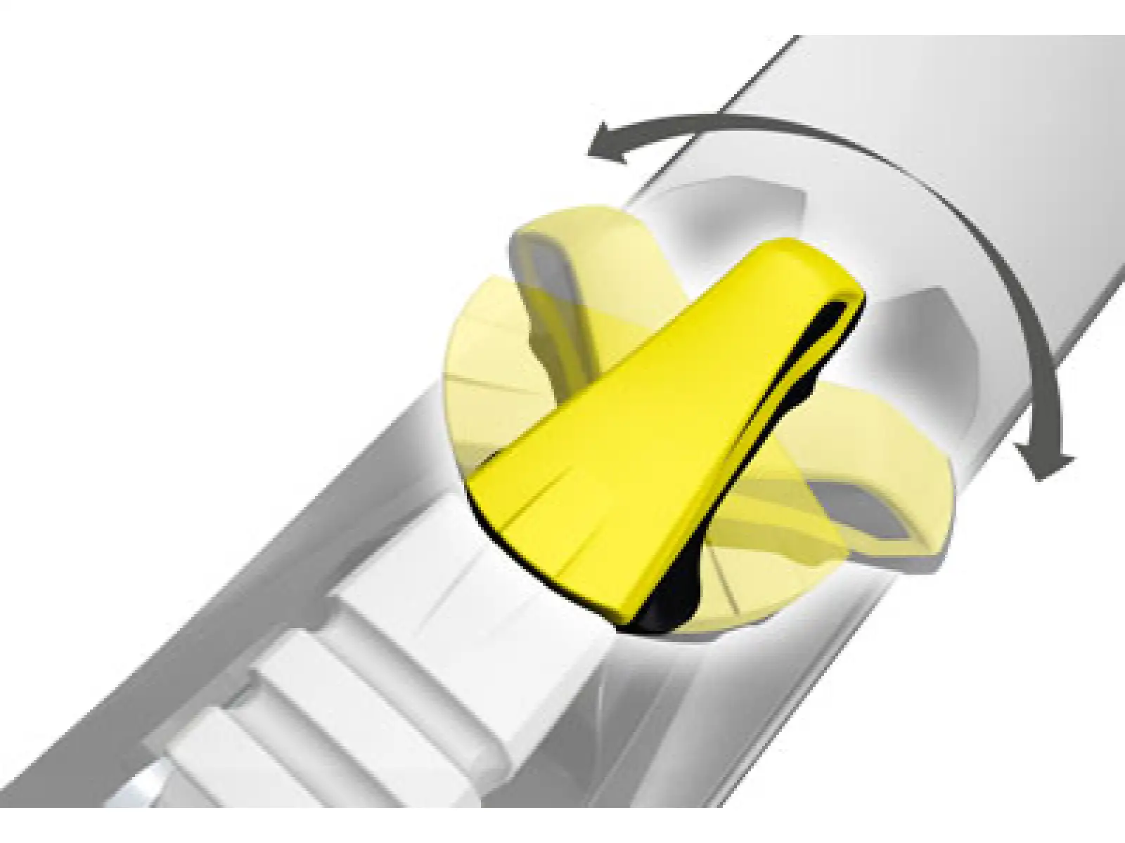 Fischer CONTROL STEP-IN IFP Langlaufbindung für klassischen Stil 2022/23 yellow