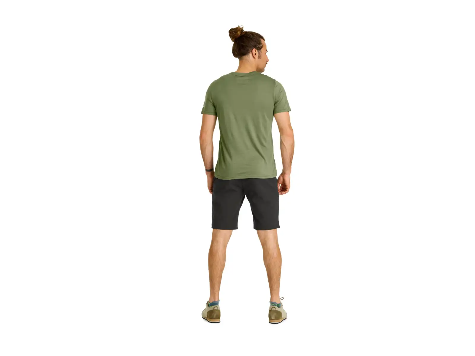 Ortovox 120 Cool Tec Mtn Stripe Herren T-Shirt Red Malbec