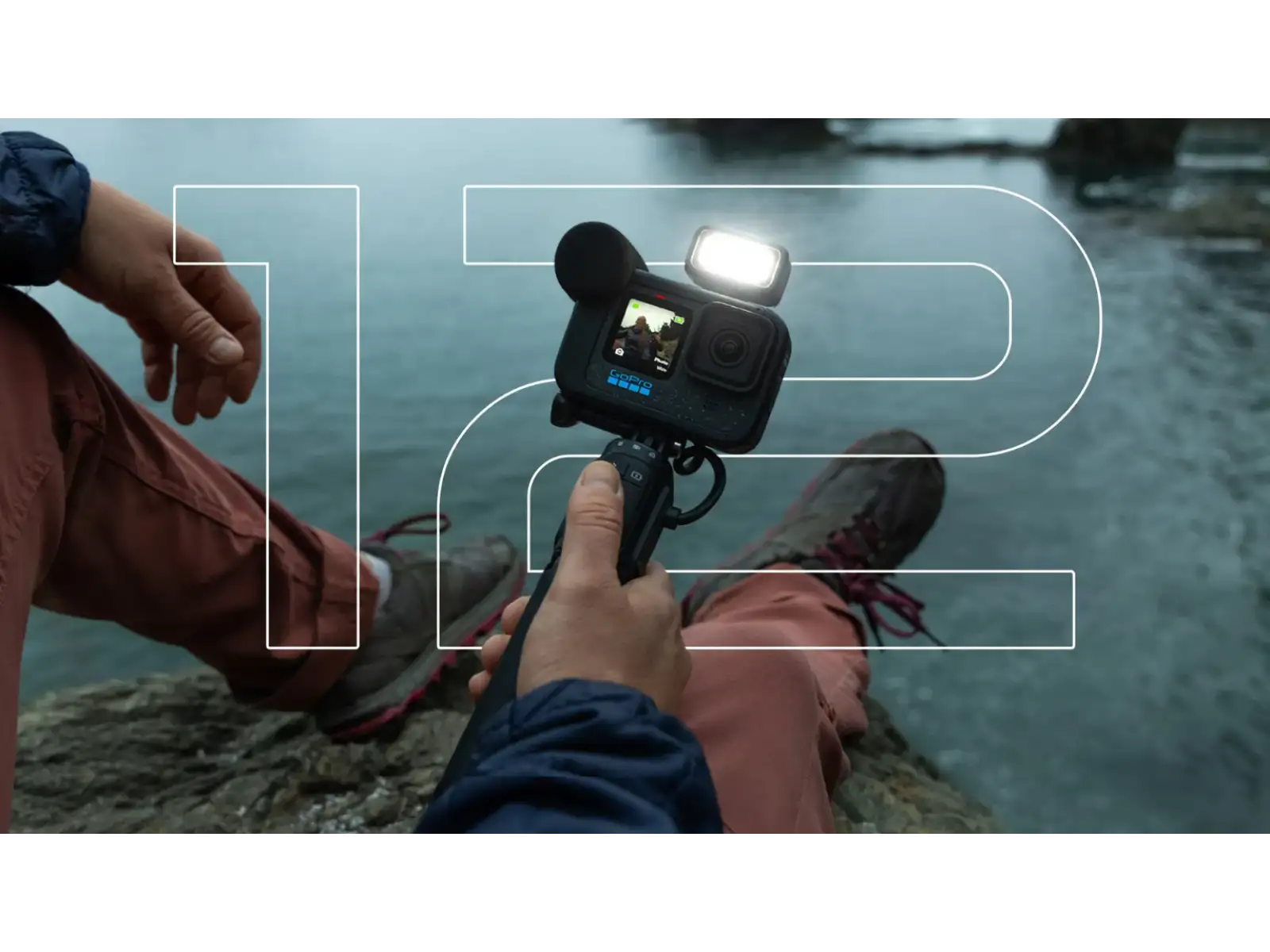 GoPro HERO12 Black Creator Edition Action-Kamera + Thermobecher.