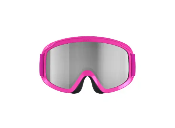 POC POCito Opsin Kinder-Skibrille Fluorescent Pink/Clarity ONE.