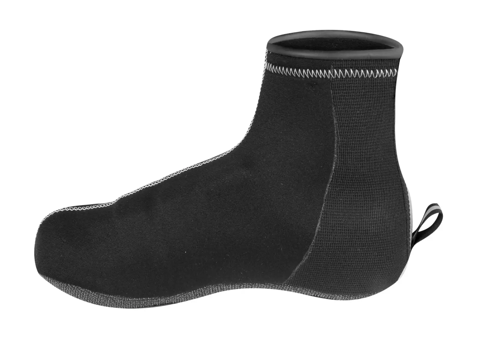 Die Force Neopren-Überschuhe für Rennradschuhe in Schwarz sind einfach zu benutzen.
