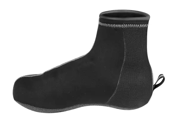 Die Force Neopren-Überschuhe für Rennradschuhe in Schwarz sind einfach zu benutzen.