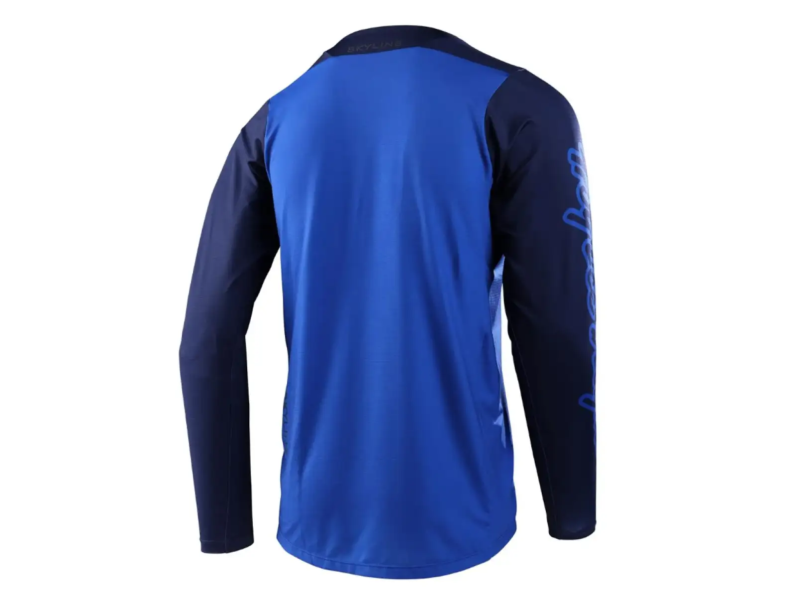 Troy Lee Designs Skyline Herren Langarmshirt Mono True Blue
