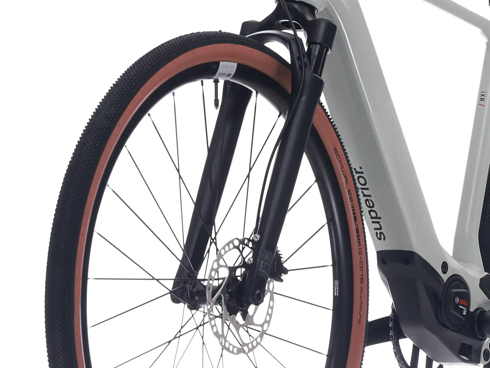 Superior iXR 6.5 Gravel E-Bike Matte Green Grey