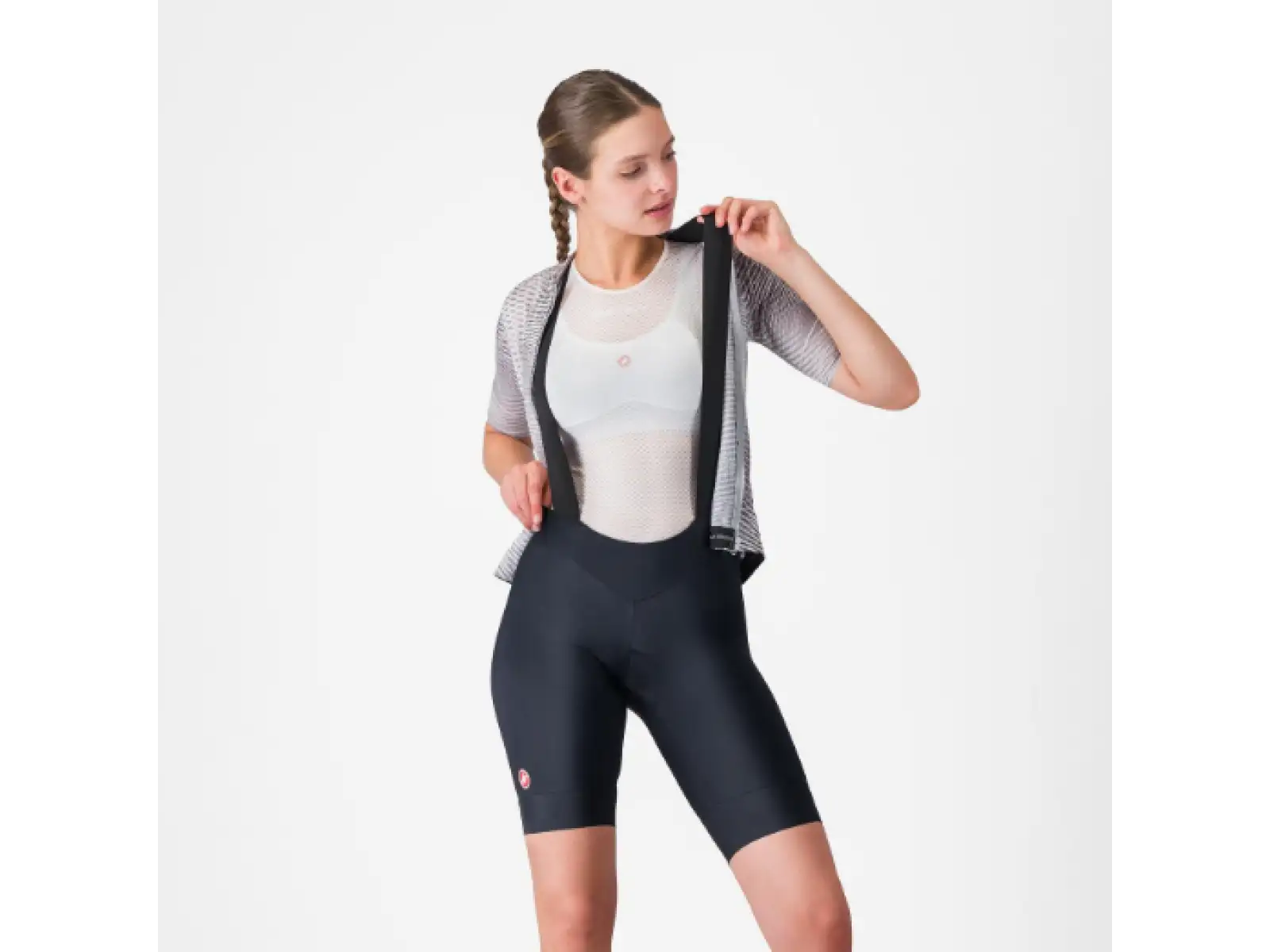 Castelli Prima 2 DT Damen-Trägerhose schwarz