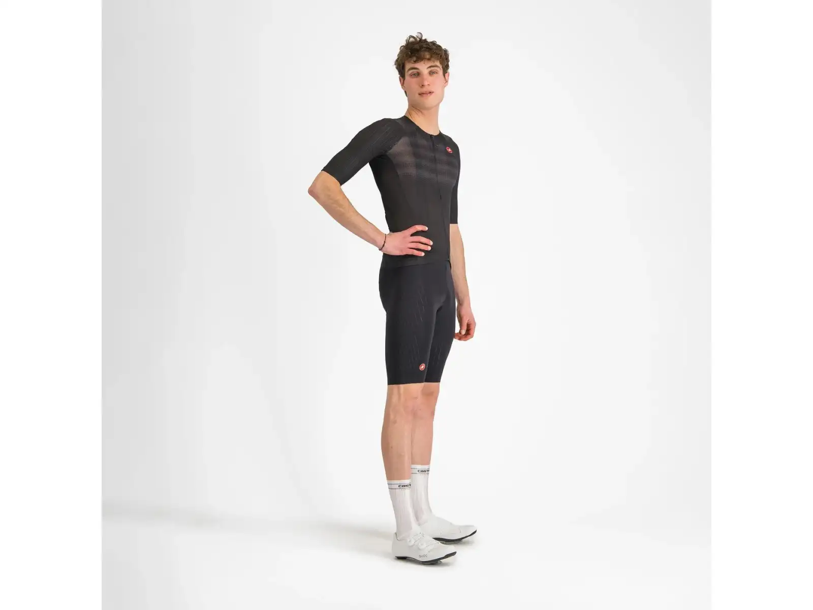 Castelli Free Aero Race Herrenhose mit Einsatz und Trägern Black