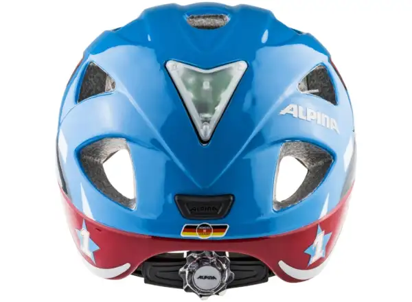 Alpina Ximo Flash Kinderhelm cars Rot