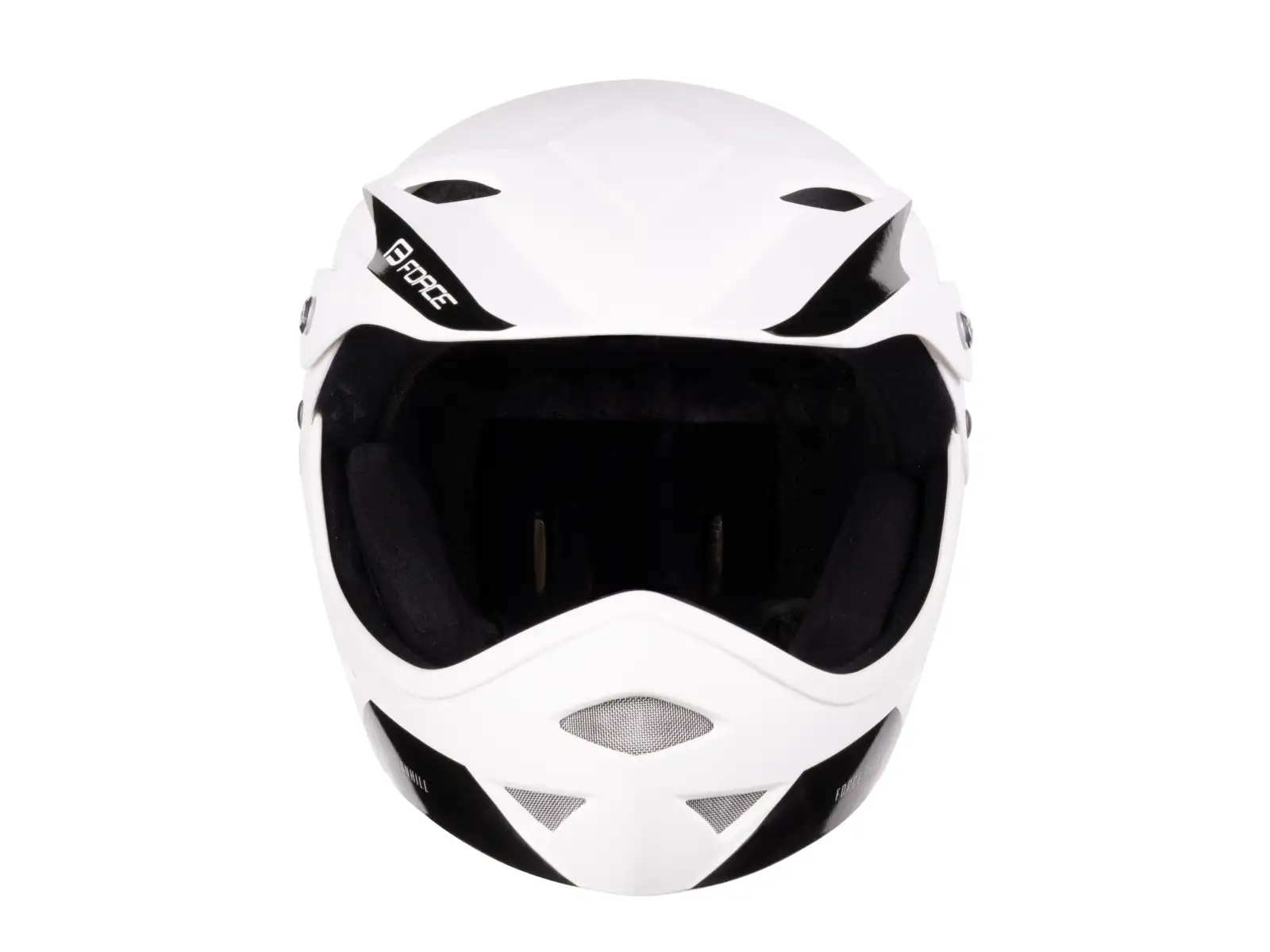 Force Downhill Junior Helm weiß matt
