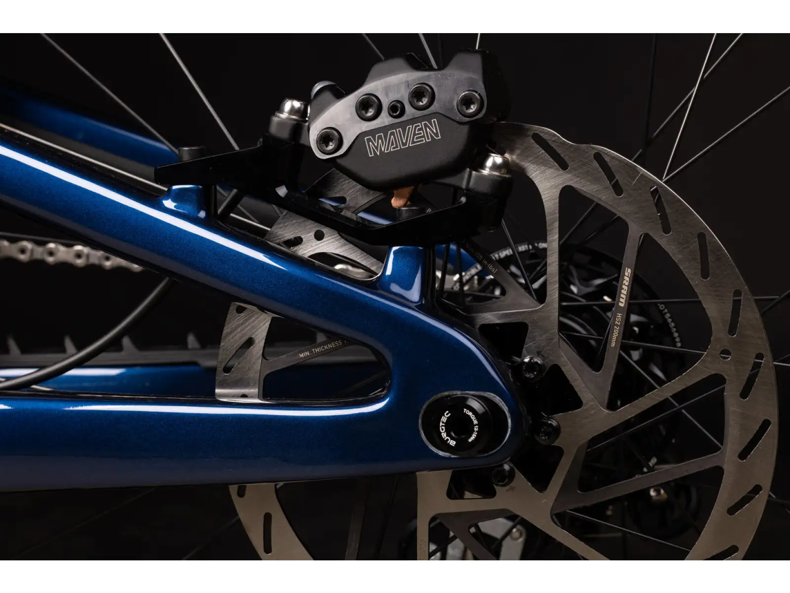 Santa Cruz V10 8 CC MX 27 DH S Downhill-Fahrrad Gloss Liquid Blue