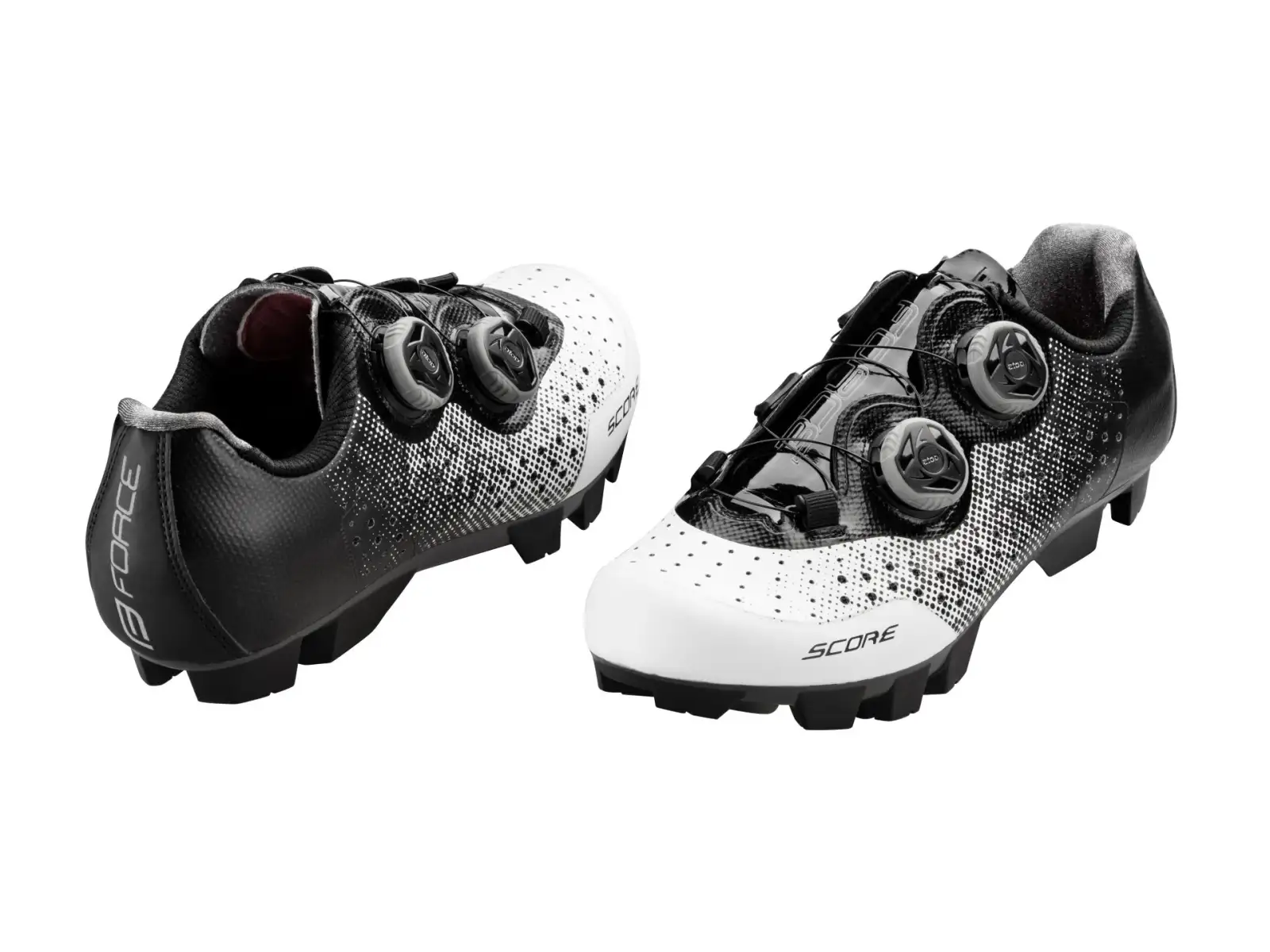 Force Score MTB Herren Fahrradschuhe weiß/schwarz