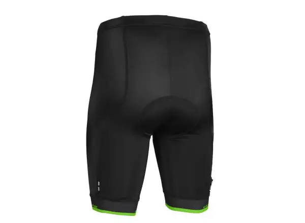 Etape Elite Herren Shorts mit Polsterung Schwarz/Grün
