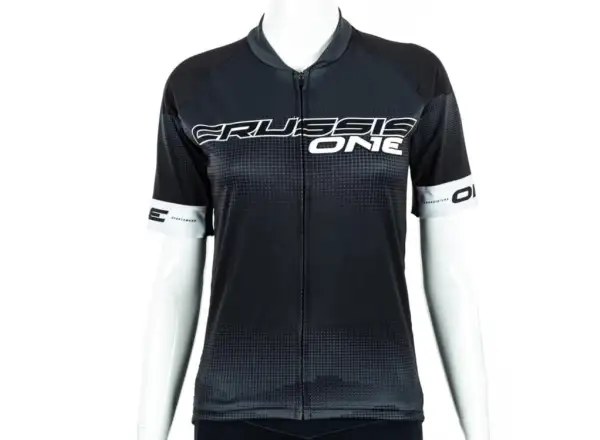 Crussis One Damen Kurzarmtrikot schwarz/weiß