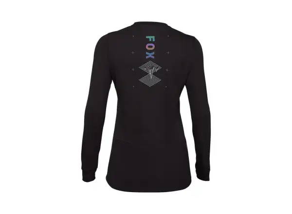 Fox Ranger Dr Md Lunar Damen Langarmtrikot Schwarz