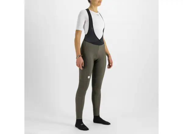 Sportful Giara Damenradhose mit Latz und Polsterung Mud