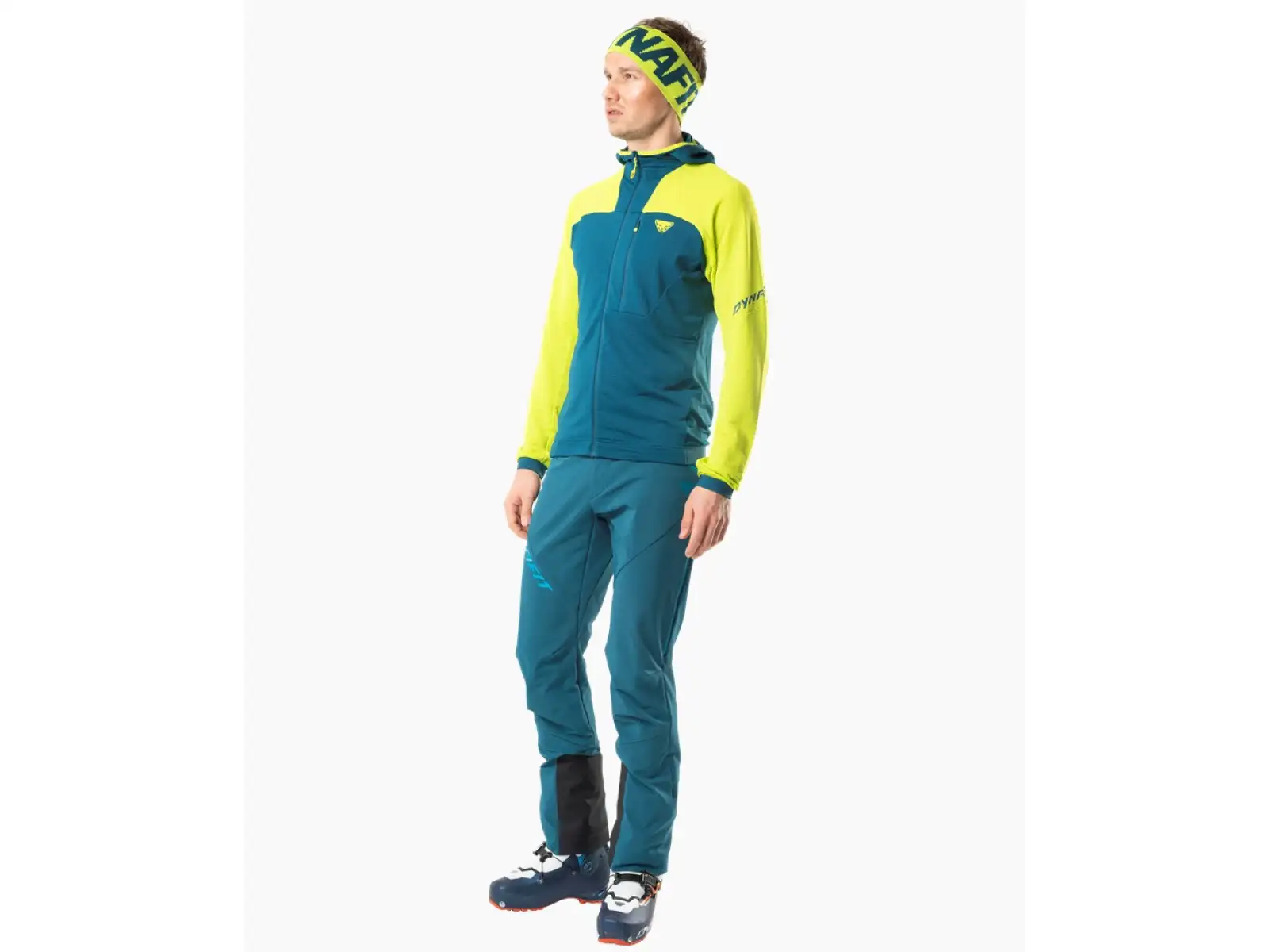 Dynafit Speed Polartec Kapuzenjacke Herren Storm Blue