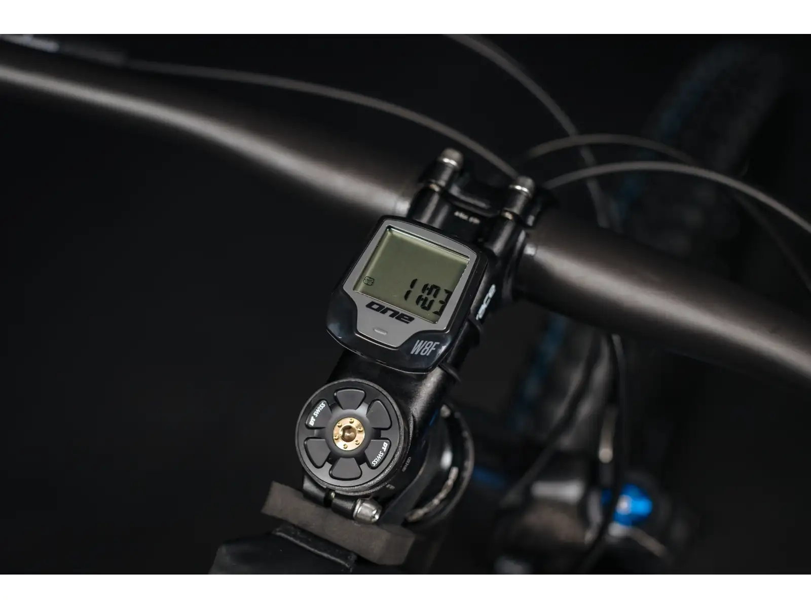 One Bikeparts C.Comp 8 Wireless Fahrradcomputer black/grey