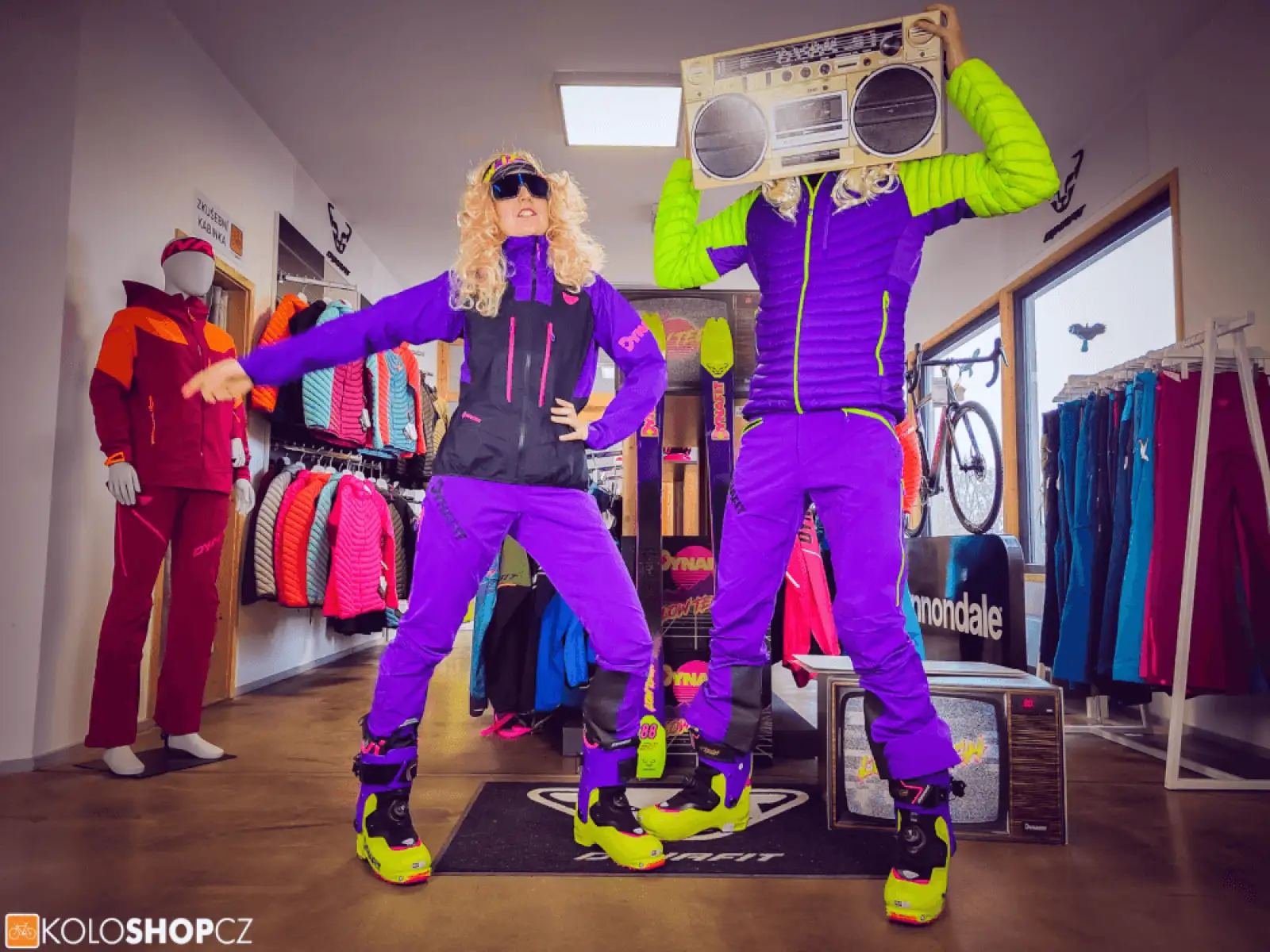 Dynafit Low Tech Dynastretch Damen-Hose Purple Haze
