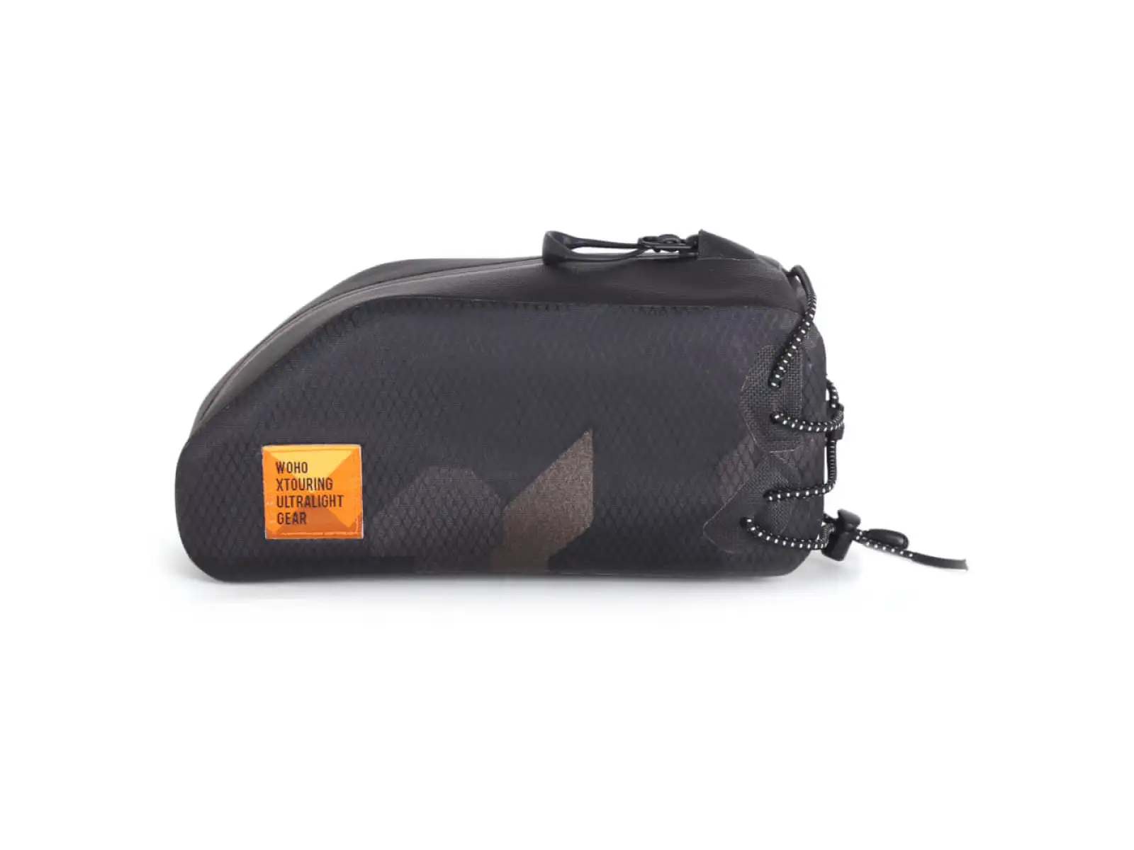 Woho X-Touring Oberrohrtasche Dry 1,1 l Rahmentasche Diamond CyberCam Schwarz