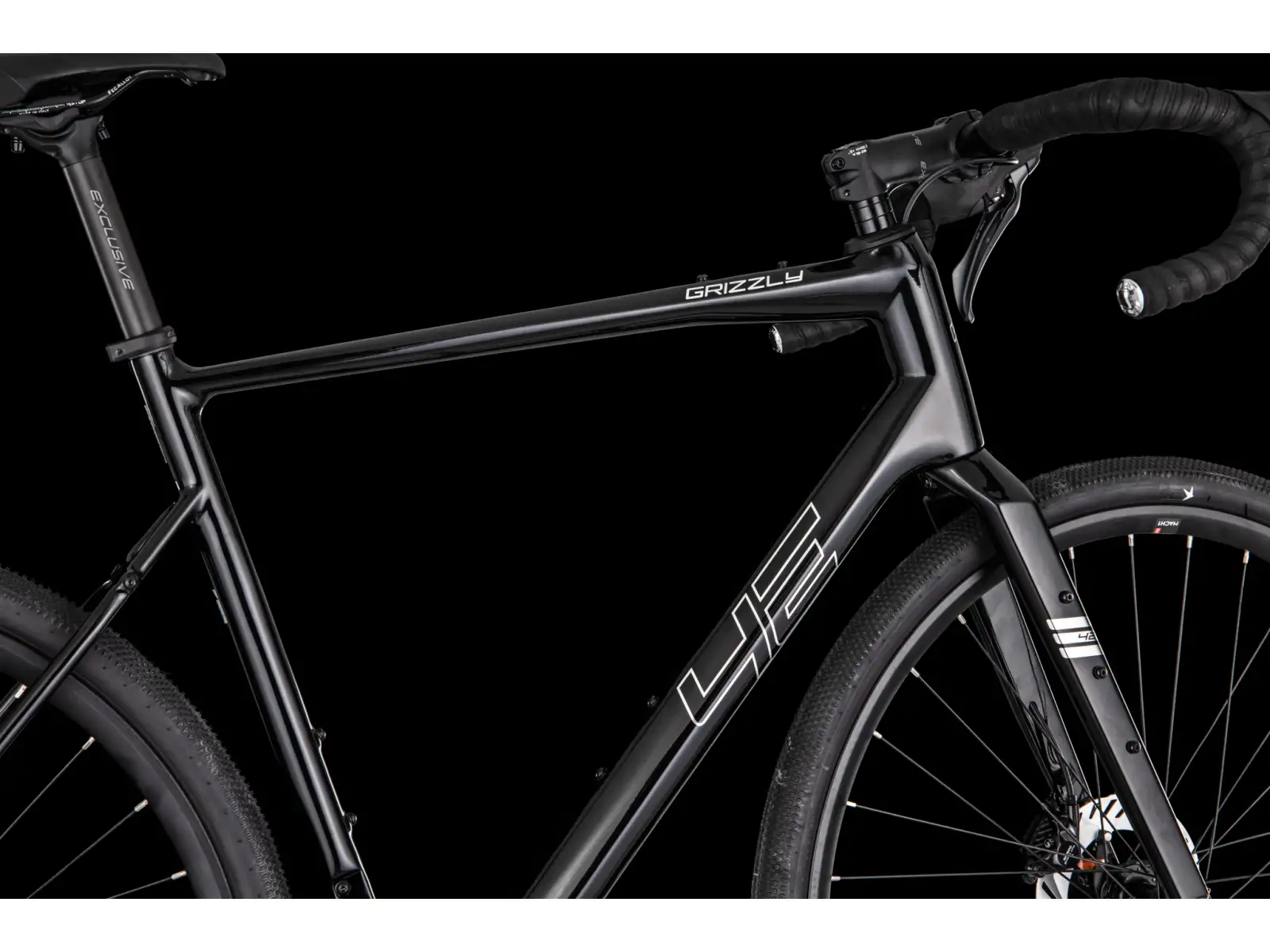 4Ever Grizzly Elite Gravelbike black