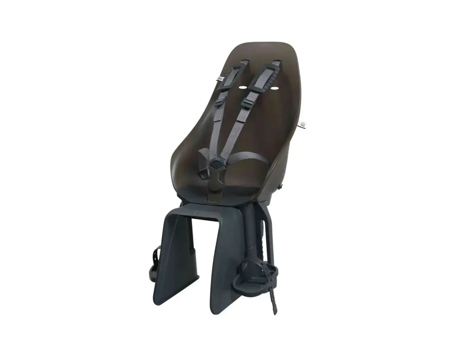 Urban Iki Kindersitz mit Adapter für Gepäckträger Koge Brown/Bincho Black
