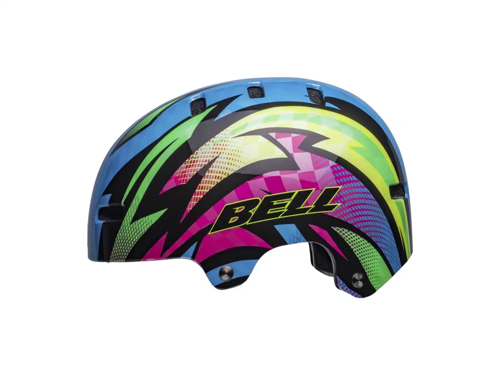 Bell Span Helm Blau/Magenta Psycho