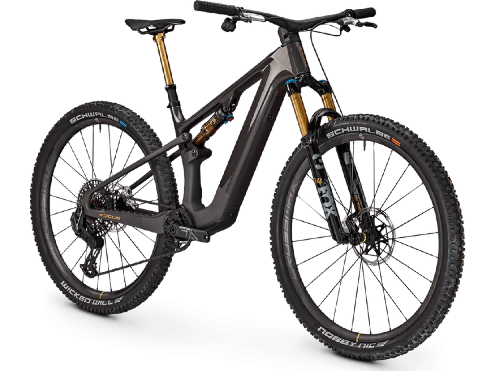 Focus VAM2 SL 9.0 vollgefedertes Elektrofahrrad Carbon Raw Matt/Glossy