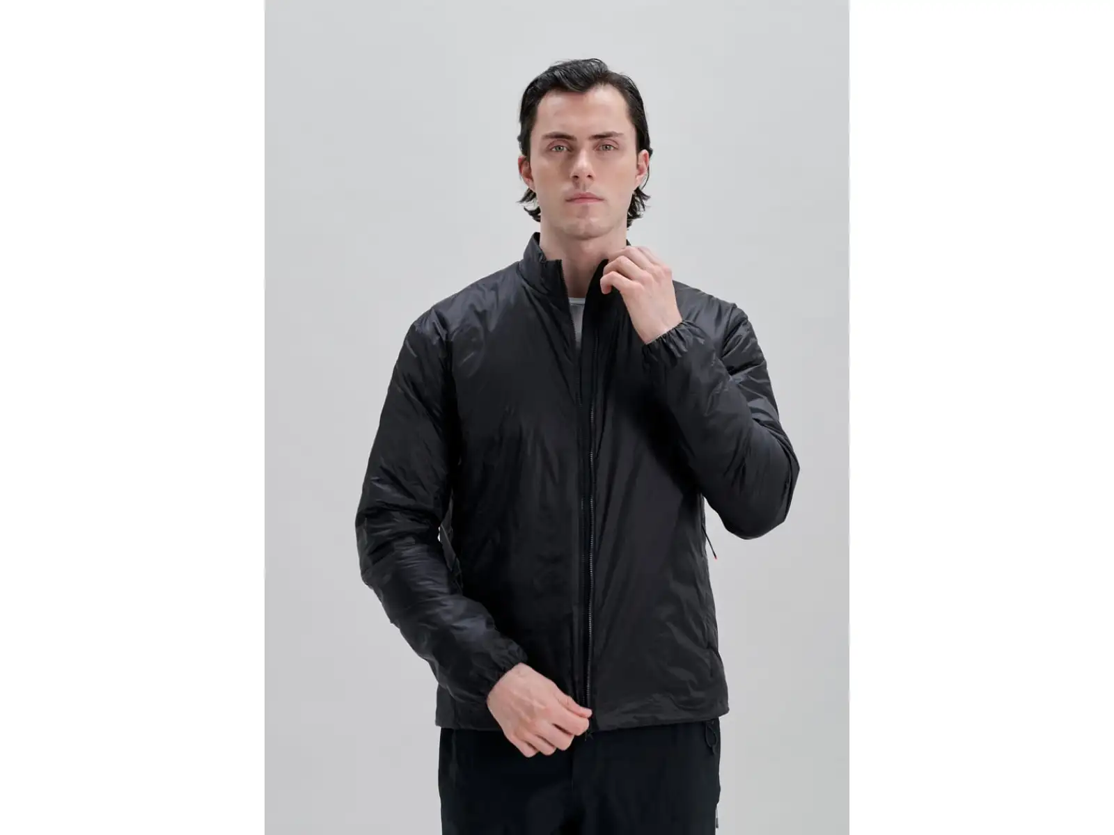 POC Lite Padded Jacket Herren isolierte Jacke Uranium Black