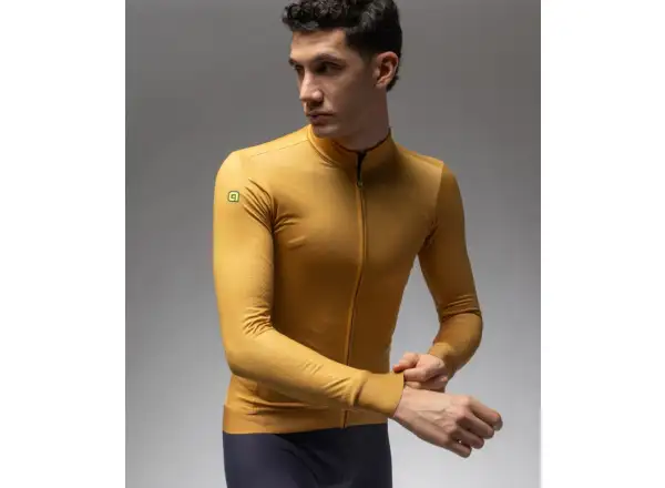 Alé PR-E Follow Me 2.0 Herren Langarmtrikot Kashmir Yellow