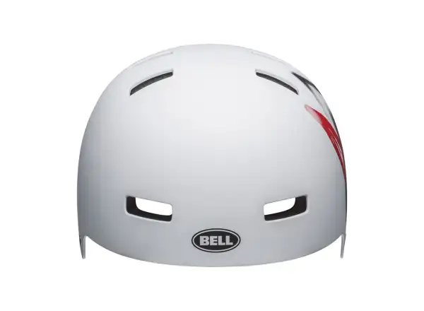 Bell Local Helm Mat Weiß Scribble