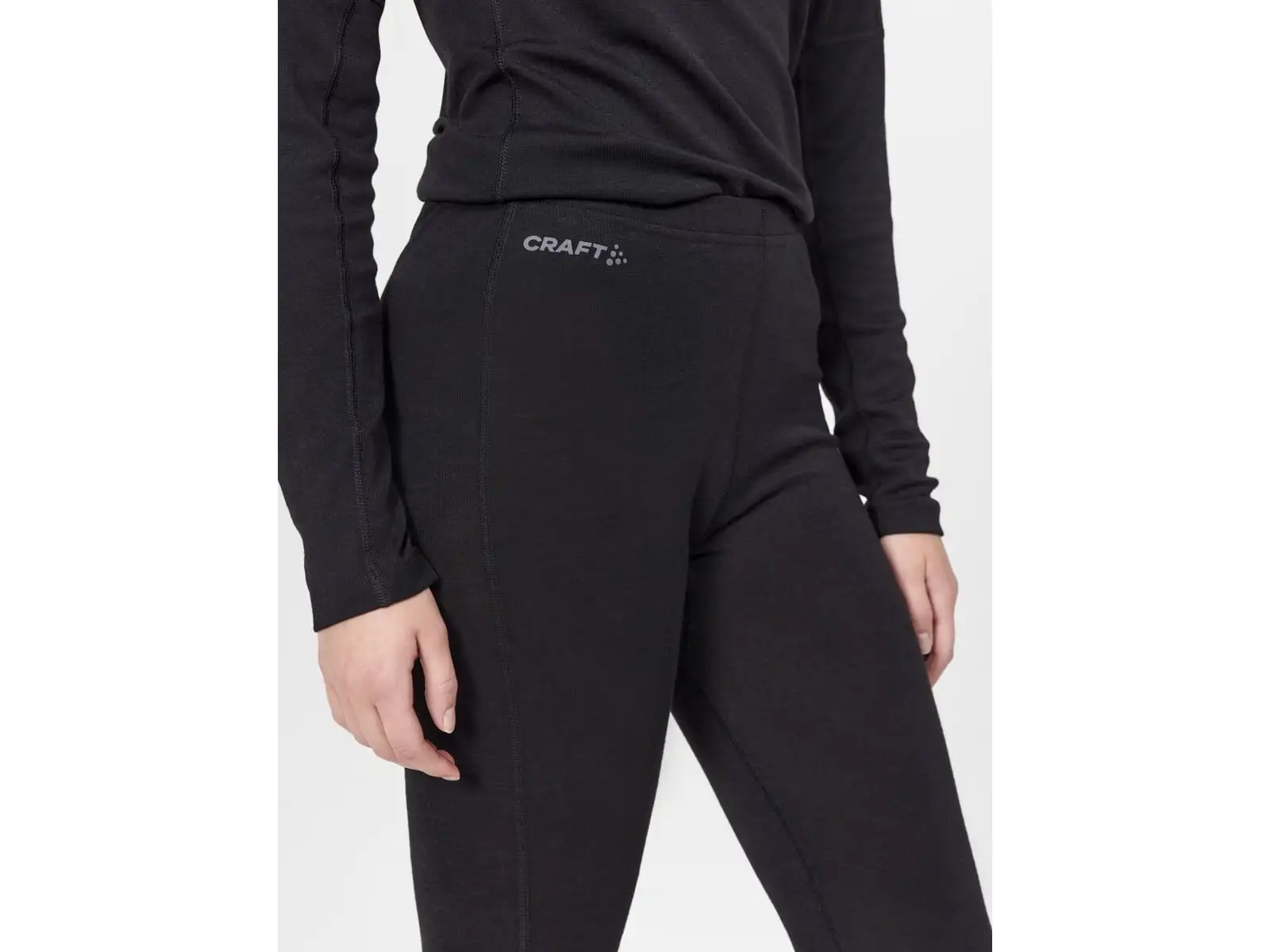 Craft ADV Wool Merino Damen Unter 3/4 Hose black