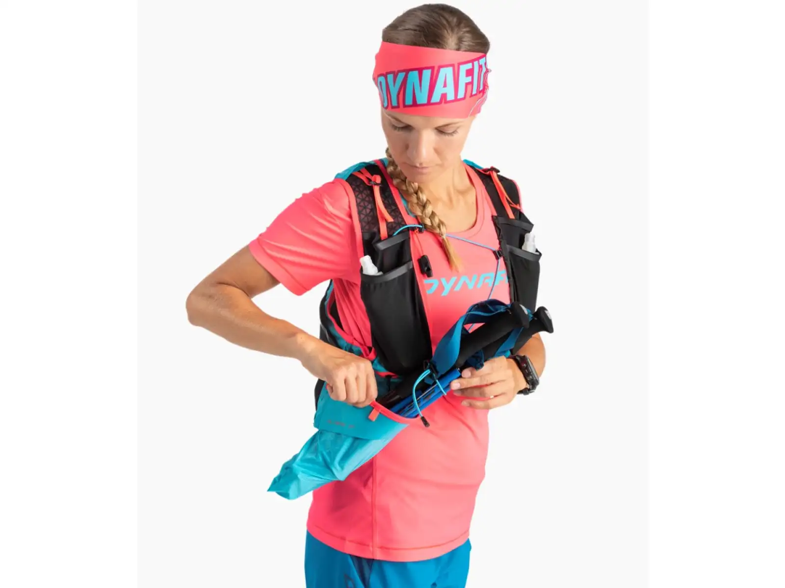 Dynafit Graphic Performance Stirnband marine blue