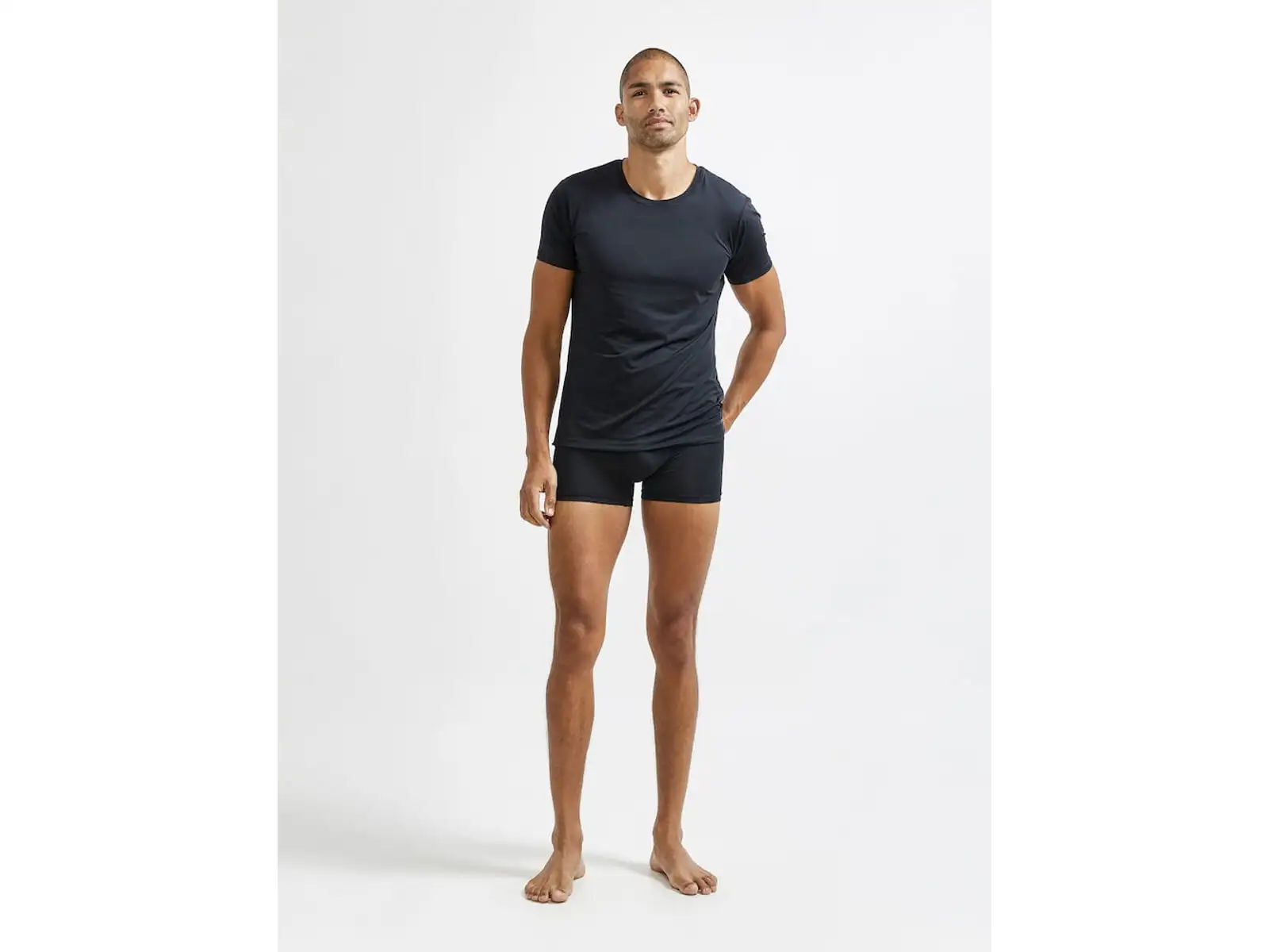 Craft Core Dry 3" Herren-Boxershorts schwarz